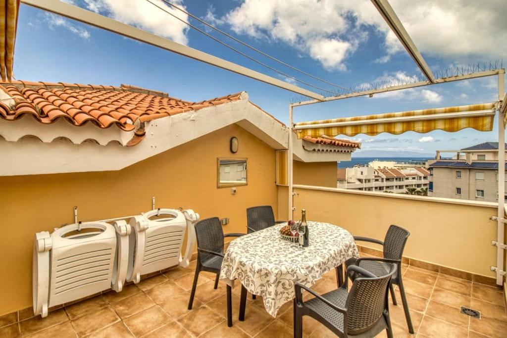 شقة Duplex Paradise Parque Tropical 1 Los Cristianos لوس كريستيانوس المظهر الخارجي الصورة