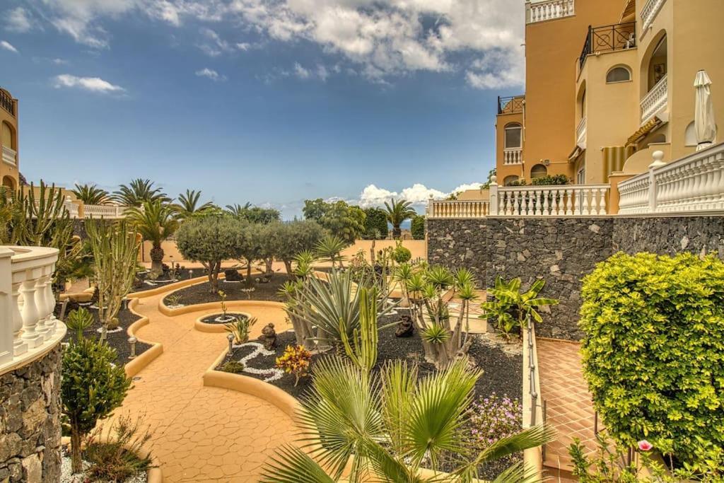 شقة Duplex Paradise Parque Tropical 1 Los Cristianos لوس كريستيانوس المظهر الخارجي الصورة